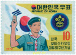 68328 MNH COREA DEL SUR 1972 50 ANIVERSARIO DEL ESCULTISMO EN COREA - Korea, South