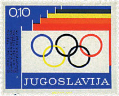 67192 MNH YUGOSLAVIA 1975 SEMANA OLIMPICA - Unused Stamps