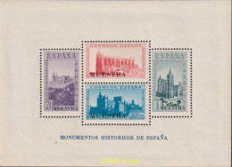 625592 MNH ESPAÑA 1938 MONUMENTOS HISTORICOS - Ungebraucht