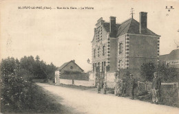 Ivoy Le Pré * La Rue De La Gare * La Mairie * Villageois - Autres & Non Classés