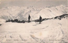 SPORT - Sports D'hiver - Ski Sport Dans Les Alpes - Animé - Skiieurs - Carte Postale Ancienne - Deportes De Invierno