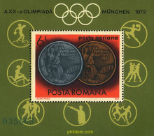 234430 MNH RUMANIA 1972 20 JUEGOS OLIMPICOS VERANO MUNICH 1972 - Otros & Sin Clasificación