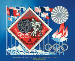 54360 MNH MONGOLIA 1972 20 JUEGOS OLIMPICOS VERANO MUNICH 1972 - Mongolië