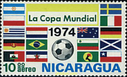 595100 MNH NICARAGUA 1974 COPA DEL MUNDO DE FUTBOL. ALEMANIA-74 - Nicaragua