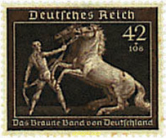 64410 MNH ALEMANIA 1939 6 CARRERA DE CABALLOS EN MUNICH - Otros & Sin Clasificación