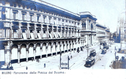 Milano Panorama Della Piazza Del Duomo - Milano (Milan)