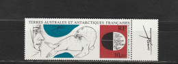 TAAF YT PA 89 ** : Oeuvre De Trémois - 1985 - Poste Aérienne