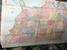 World Maps Old-pmpevial Map Of The United States America Before 1975-1 Pcs - Mapas Topográficas