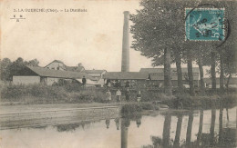 La Guerche * La Distillerie * Usine Alcool Cheminée - La Guerche Sur L'Aubois
