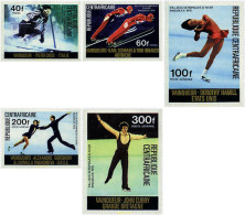 73223 MNH CENTROAFRICANA 1976 MEDALLAS DE LOS 12 JUEGOS OLIMPICOS DE INVIERNO. INNSBRUCK 1976 - Zentralafrik. Republik