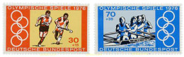 105998 MNH ALEMANIA FEDERAL 1976 21 JUEGOS OLIMPICOS VERANO MONTREAL 1976 - Neufs