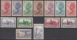 CF-CI-20 – FRENCH COLONIES – IVORY COAST – 1936-38 - DEFINITIVE SET – SG # 114-148 MLH – CV 14 € - Nuovi