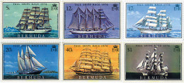 26749 MNH BERMUDAS 1976 REGATAS - Bermudes