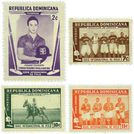 30008 MNH DOMINICANA 1959 MATCH DE POLO JAMAICA-DOMINICANA - Dominicaine (République)