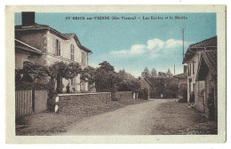 87 Saint Brice Sur Vienne - Les Ecoles Et La Mairi - Andere & Zonder Classificatie