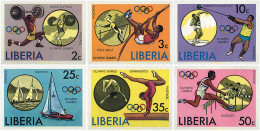 71075 MNH LIBERIA 1976 21 JUEGOS OLIMPICOS VERANO MONTREAL 1976 - Liberia