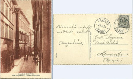 Arezzo - Cortona - Via Nazionale - Palazzo Colonnesi - VG. 1921 - Arezzo