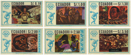 27052 MNH ECUADOR 1967 19 JUEGOS OLIMPICOS VERANO MEXICO 1968 - Ecuador