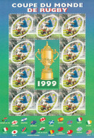 France 1999 Coupe Du Monde De Rugby Bloc Feuillet N°26 Neuf** - Ungebraucht