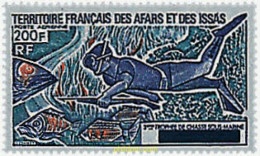 32151 MNH AFARS E ISSAS 1974 3 TROFEO DE PESCA SUBMARINA - Unused Stamps
