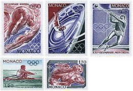 77454 MNH MONACO 1976 21 JUEGOS OLIMPICOS VERANO MONTREAL 1976 - Ongebruikt