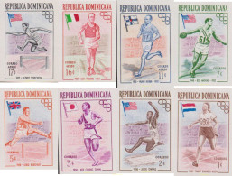 13318 MNH DOMINICANA 1957 16 JUEGOS OLIMPICOS VERANO MELBOURNE 1956 - Dominican Republic