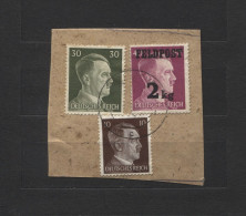 Deutsches Reich Feldpost #3 + Zusatzfrankatur Für Päckchen, Briefstück, Nicht Prüfbar - Feldpost World War II