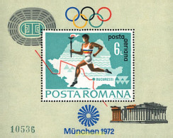 234571 MNH RUMANIA 1972 20 JUEGOS OLIMPICOS VERANO MUNICH 1972 - Otros & Sin Clasificación