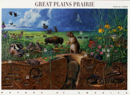 2001 Great Plains Prairie, 10 Stamps, Mint Never Hinged - Nuovi