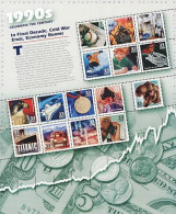 2000 Celebrate The Century  1990s  Sheet Of 15, Mint Never Hinged - Nuevos