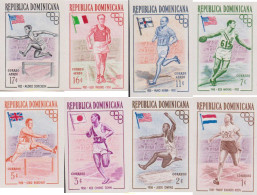 13318 MNH DOMINICANA 1957 16 JUEGOS OLIMPICOS VERANO MELBOURNE 1956 - Repubblica Domenicana