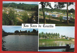 Estang (32) Les Lacs De Courtès Camping Caravaning 2scans 16-03-1988 - Autres & Non Classés