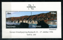 ISLAND Block 18,Bl. 18 Mnh - NORDIA '96 - ICELAND / ISLANDE - Blocs-feuillets