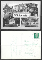 DDR Weimar, 1966, Mailed To Czechoslovakia - Weimar
