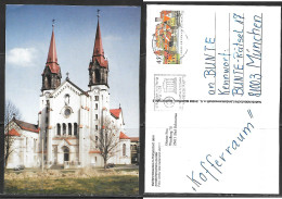 Czech Republic, Wallfahrtsbasilika In Philippsdorf, Mailed. - Czech Republic