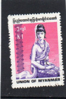 1990 Myanmar - Donna D'etnia Rakhine - Myanmar (Burma 1948-...)