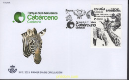 651865 MNH ESPAÑA 2021 FAUNA - PARQUE DE LA NATURALEZA DE CABARCENO - Nuovi