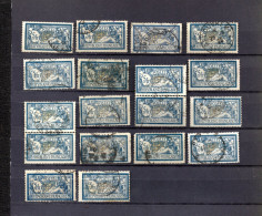 France Type Merson 18 Timbres Pour Recherches - 1900-27 Merson