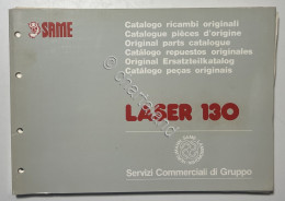 Catalogo Parti Di Ricambio Originali SAME Trattori - Laser 130 - Ed. 1988 - Otros & Sin Clasificación