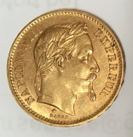 France Napoléon III - 20 Francs (or)