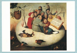 Lille Musée Beaux Arts - D'après Hieronymus Bosch - Le Concert Dans L'oeuf - Huile Sur Toile - Peintures & Tableaux
