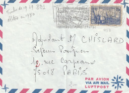 CAD 83  SIX FOURS LES PLAGES   / N° 458 POUR  PARIS - Manual Postmarks