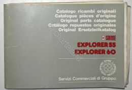 Catalogo Parti Di Ricambi Originali SAME Trattori - Explorer 55 / Explorer 60  - Altri & Non Classificati