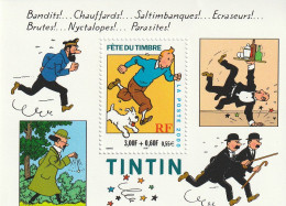 France 2000 Fete Du Timbre Tintin Bloc Feuillet N°28 Neuf** - Ongebruikt