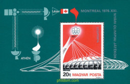 64118 MNH HUNGRIA 1976 21 JUEGOS OLIMPICOS VERANO MONTREAL 1976 - Unused Stamps