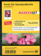 DEUTSCHLAND FB 8 Mit 10mal 2716 Mnh, Folienblatt Nelke, Blume, Flowers, Fleur - GERMANY, ALLEMAGNE - Sonstige & Ohne Zuordnung