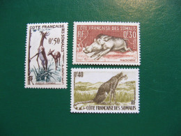 COTE DES SOMALIS - YVERT POSTE ORDINAIRE N° 287/289 - TIMBRES NEUFS** LUXE - MNH - COTE 5,00 EUROS - Ungebraucht