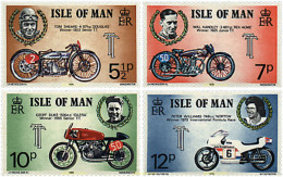 41604 MNH MAN 1975 CARRERAS MOTOCICLISTAS DEL TOURIST TROPHY - Isle Of Man