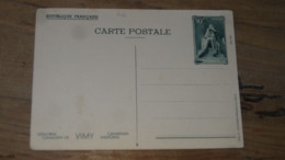 Entier Postal VIMY Vierge  ............. BOITE1  ....... 570 - Sonstige & Ohne Zuordnung