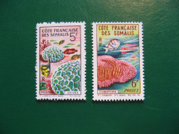 COTE DES SOMALIS - YVERT POSTE ORDINAIRE N° 316/317 - TIMBRES NEUFS** LUXE - MNH - COTE 7,00 EUROS - Unused Stamps